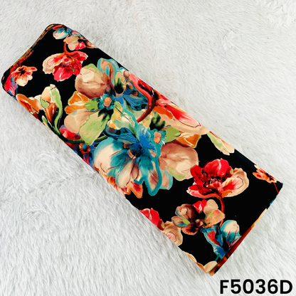 Digital Print Crepe Fabric-F5036