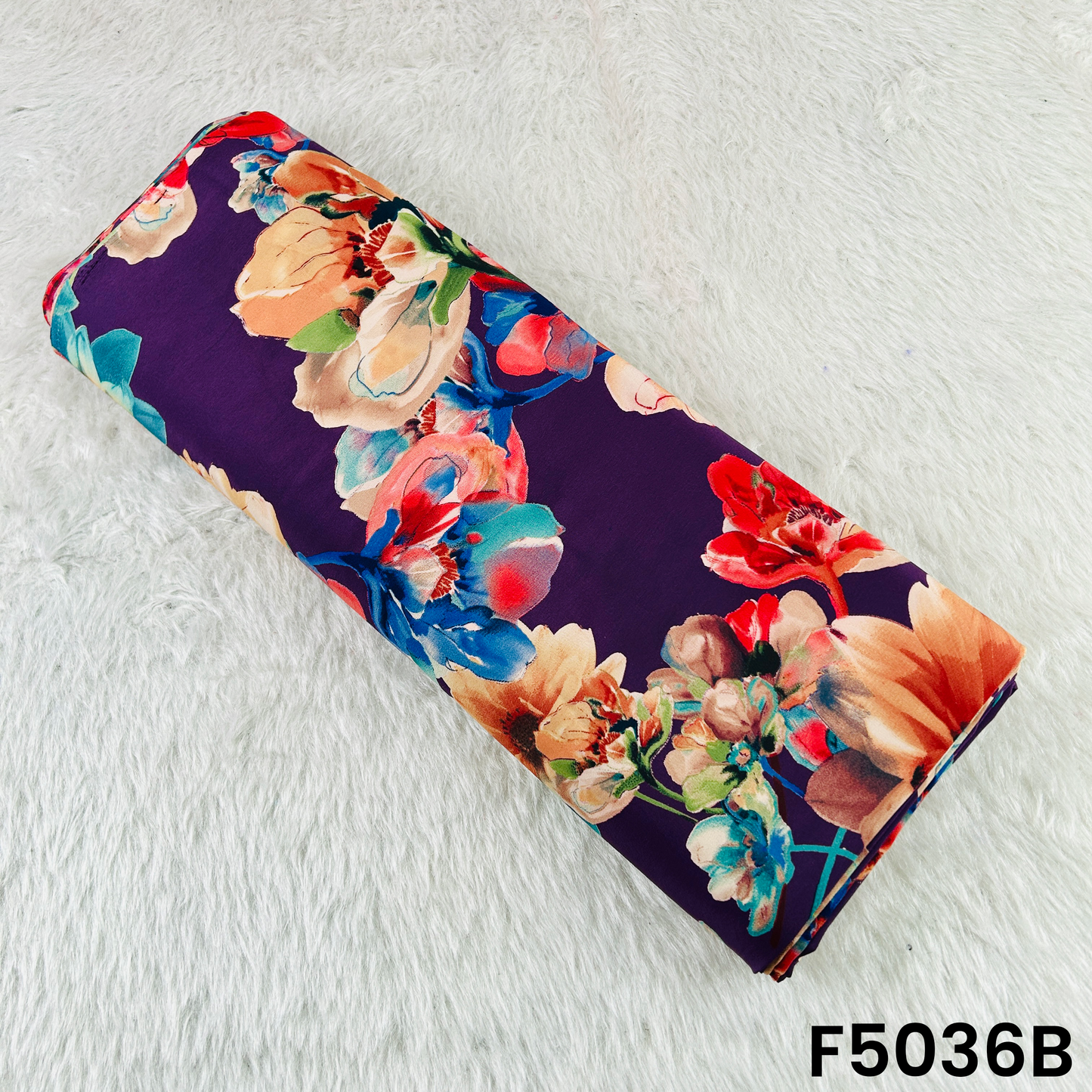 Digital Print Crepe Fabric-F5036