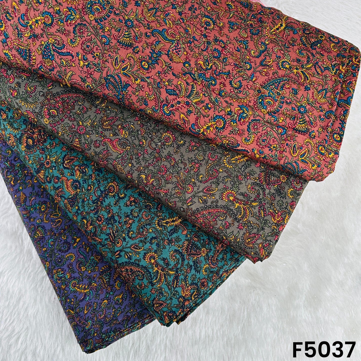 Digital Print Crepe Fabric-F5037