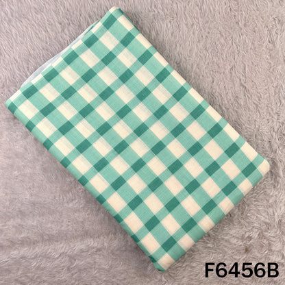Printed Linen Cotton Fabric - F6456