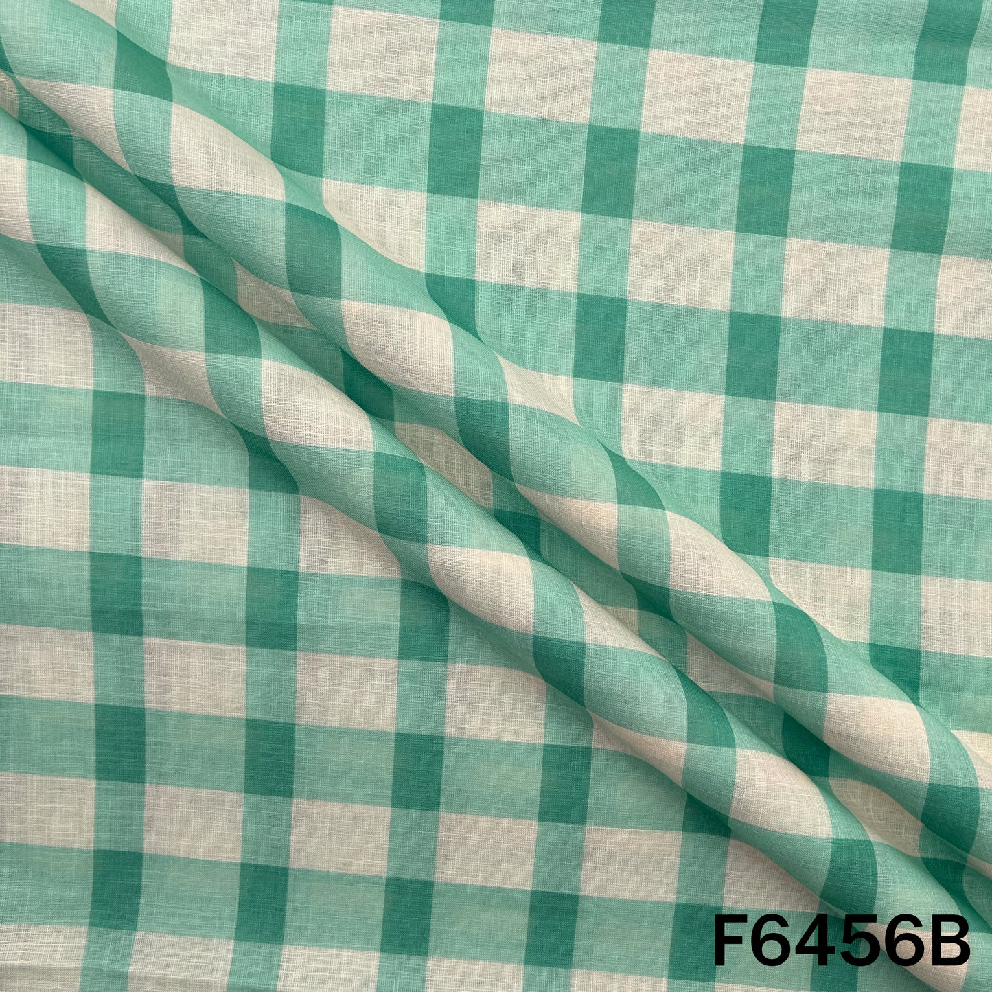 Printed Linen Cotton Fabric - F6456