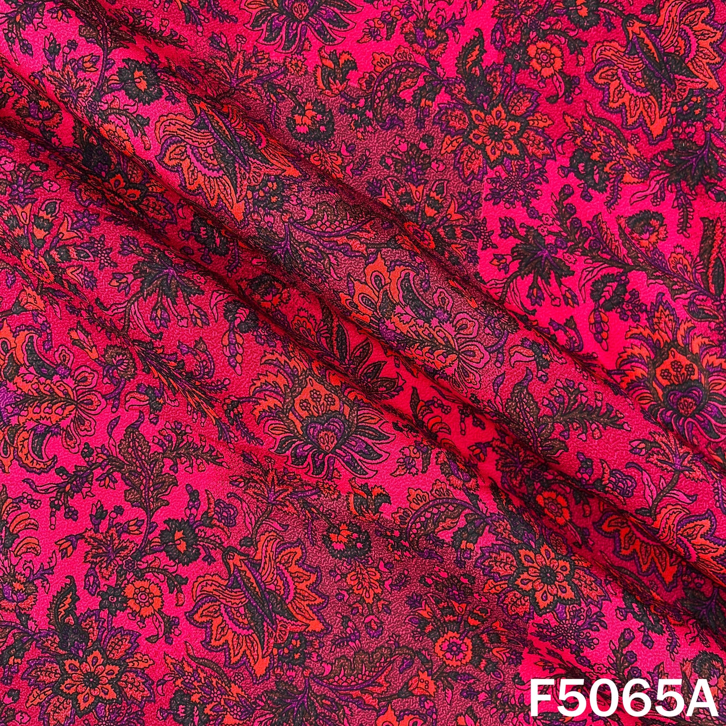 Digital Print Crepe Fabric-F5065