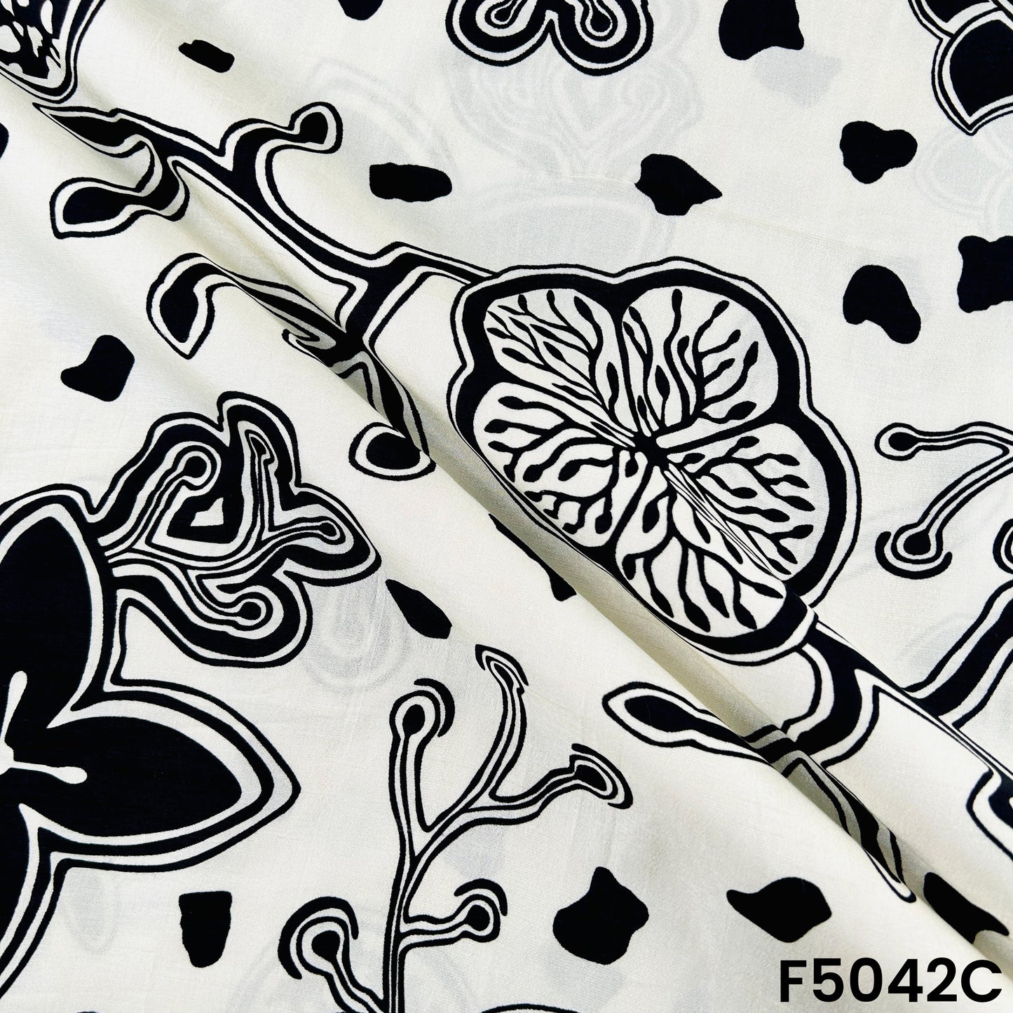Digital Print Modal Silk Fabric-F5042