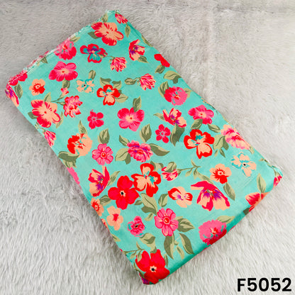 Digital Print Monga Silk Fabric-F5052