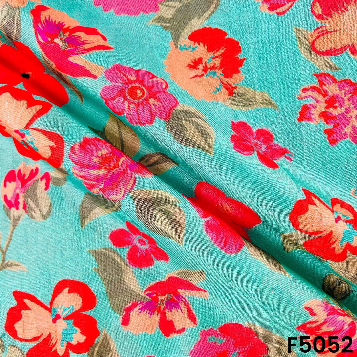 Digital Print Monga Silk Fabric-F5052