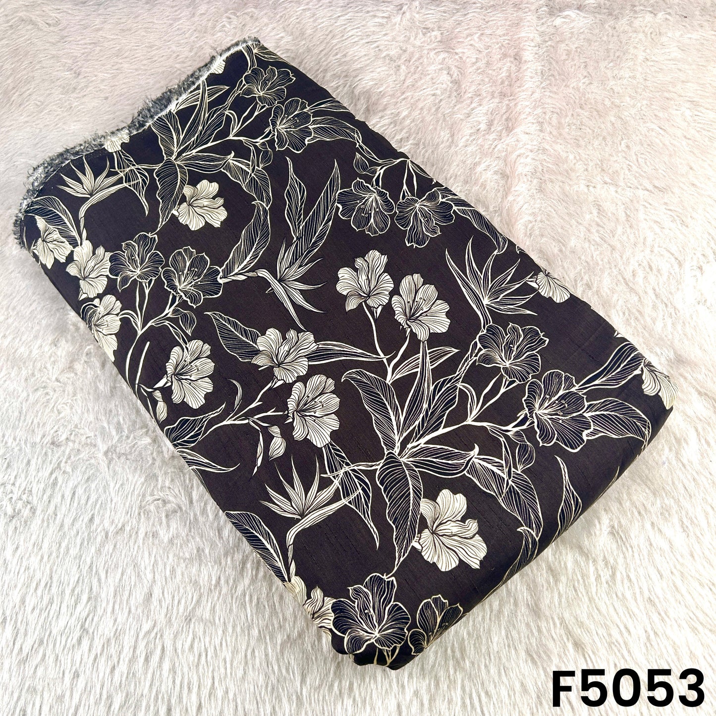 Digital Print Monga Silk Fabric-F5053