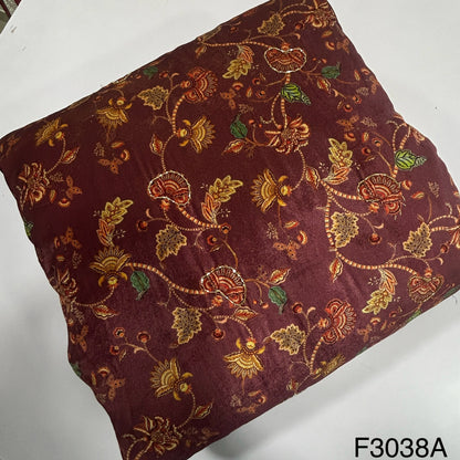 Printed Velvet Fabric-F3038