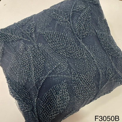 Cut Dana Work Embroidered Net Fabric -F3050