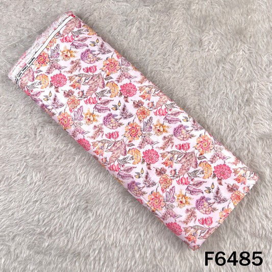 Digital Print Glace Cotton Fabric - F6485