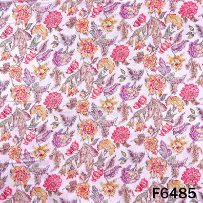 Digital Print Glace Cotton Fabric - F6485