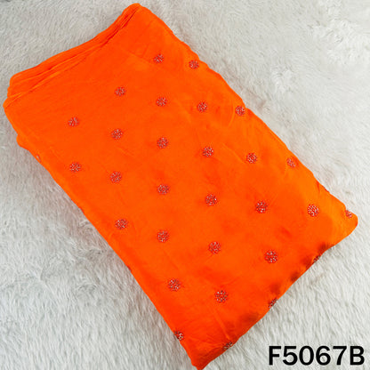 Cut Dana Thread Work Chinnon Chiffon Fabric-F5067