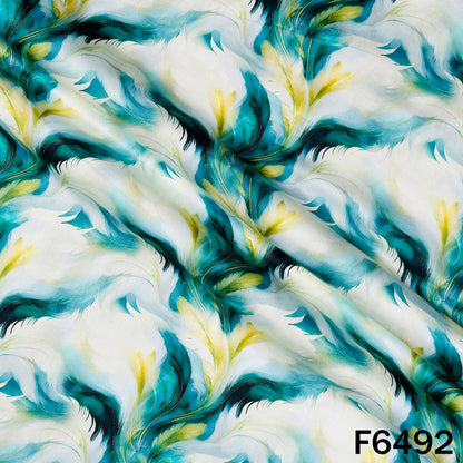 Digital Print Glaze Cotton Fabric - F6492