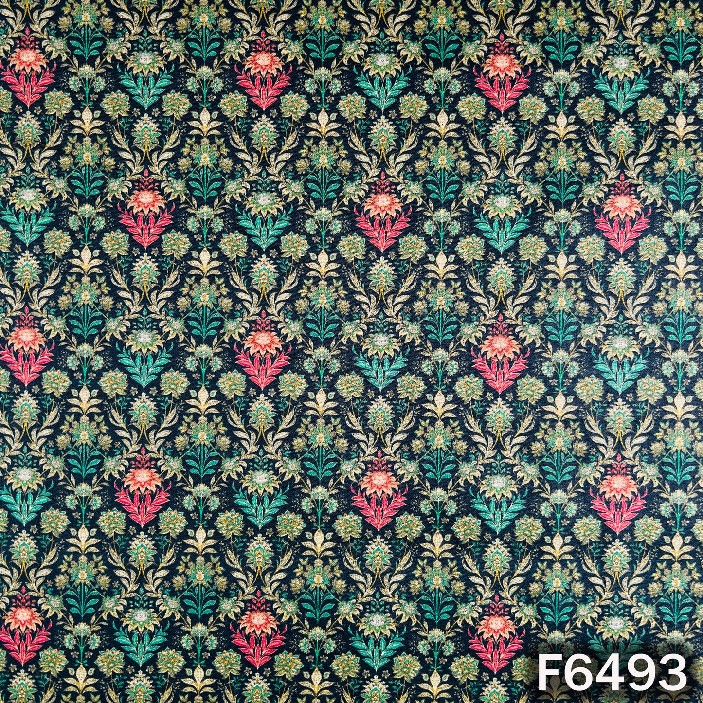 Digital Print Glaze Cotton Fabric - F6493