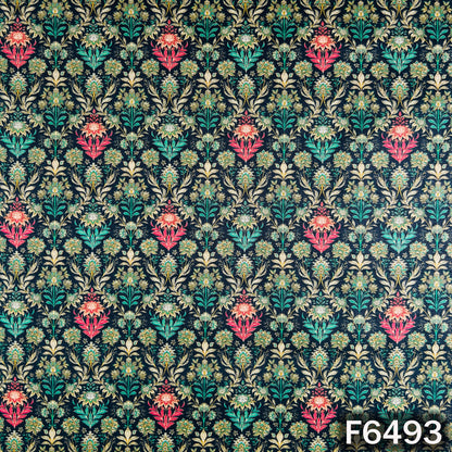 Digital Print Glaze Cotton Fabric - F6493