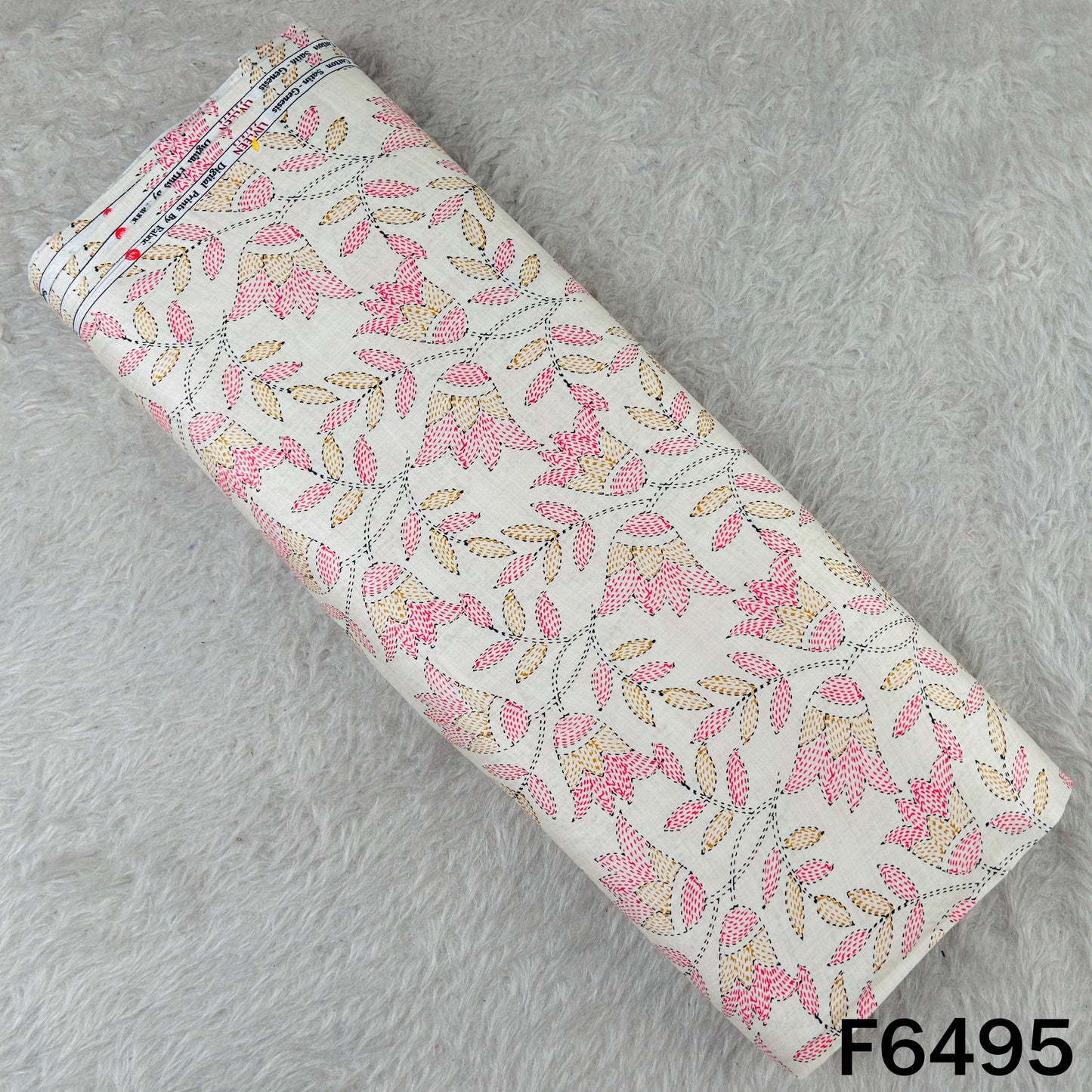 Digital Print Glaze Cotton Fabric - F6495