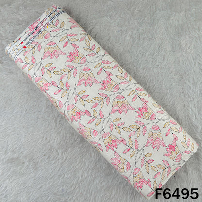 Digital Print Glaze Cotton Fabric - F6495