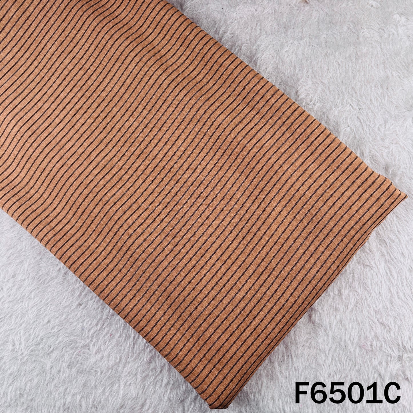 Stripes Linen Slub Fabric - F6501