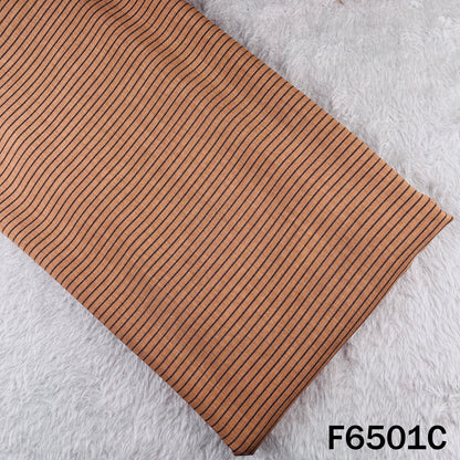 Stripes Linen Slub Fabric - F6501