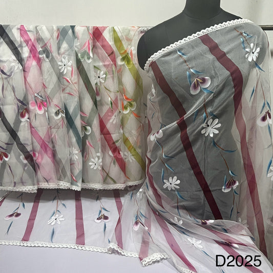 Organza Dupatta-D2025
