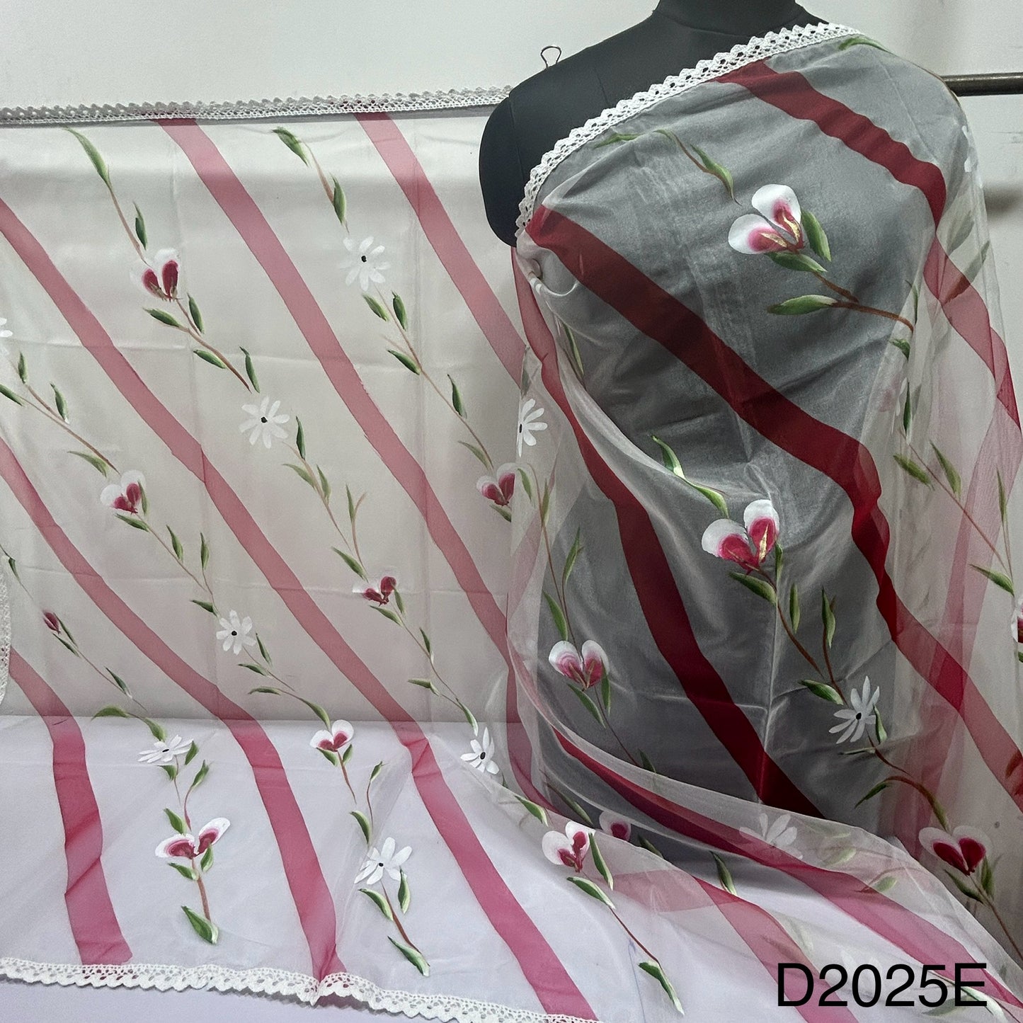 Organza Dupatta-D2025