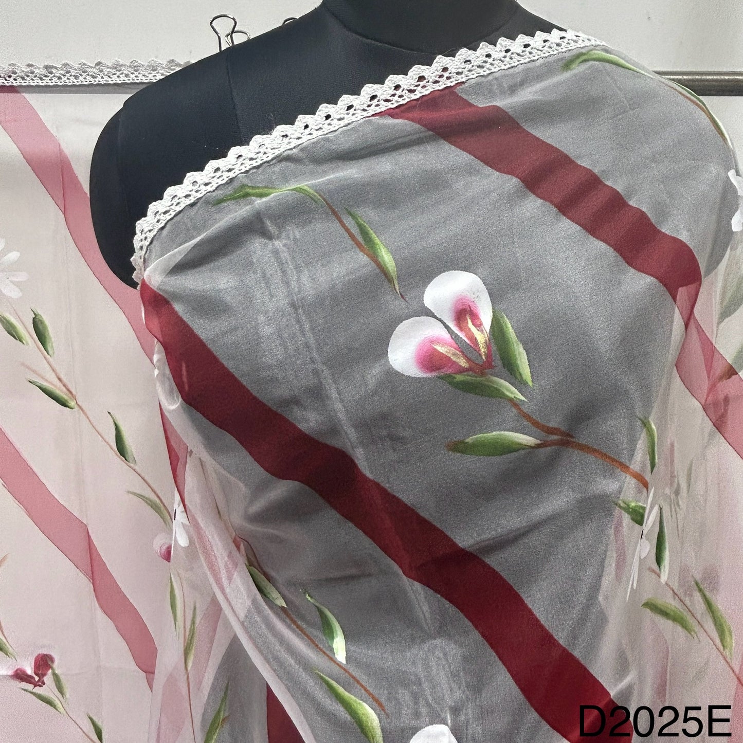 Organza Dupatta-D2025