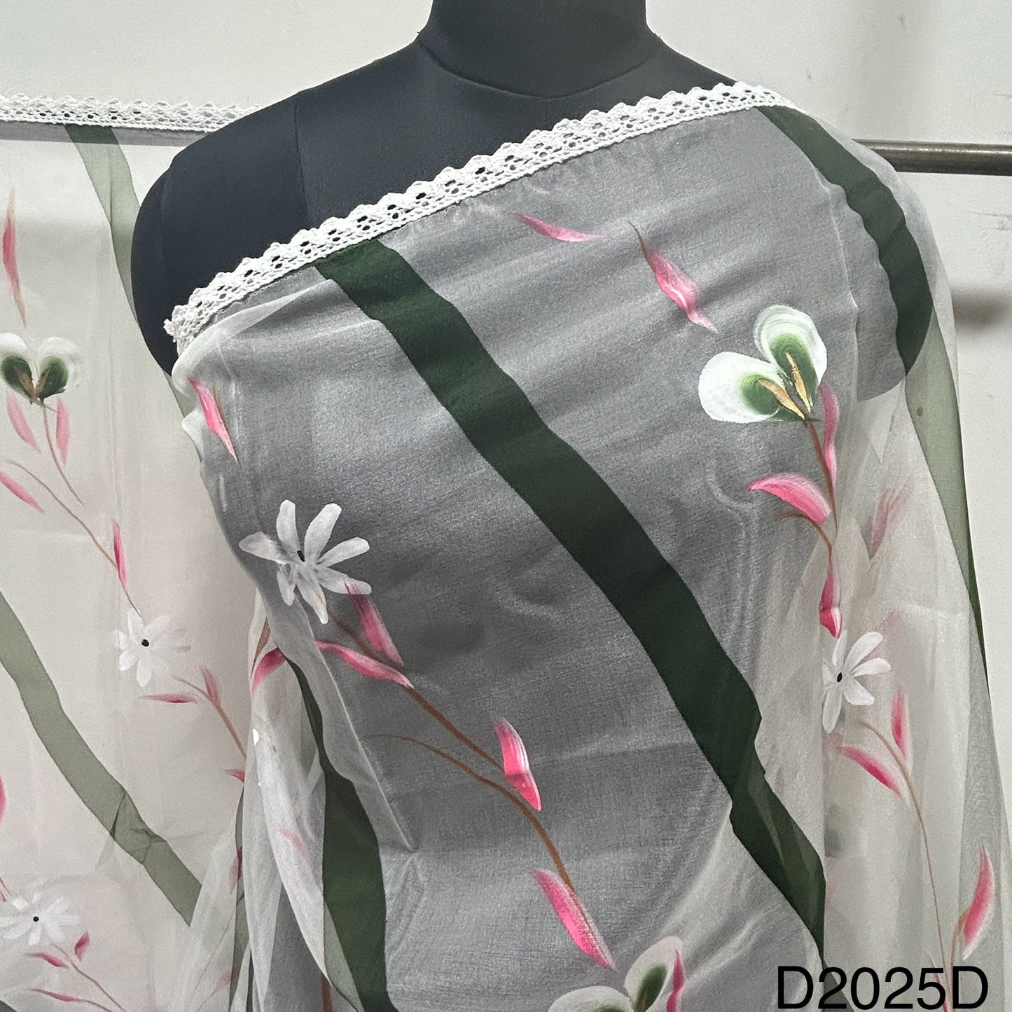 Organza Dupatta-D2025