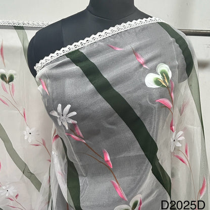 Organza Dupatta-D2025