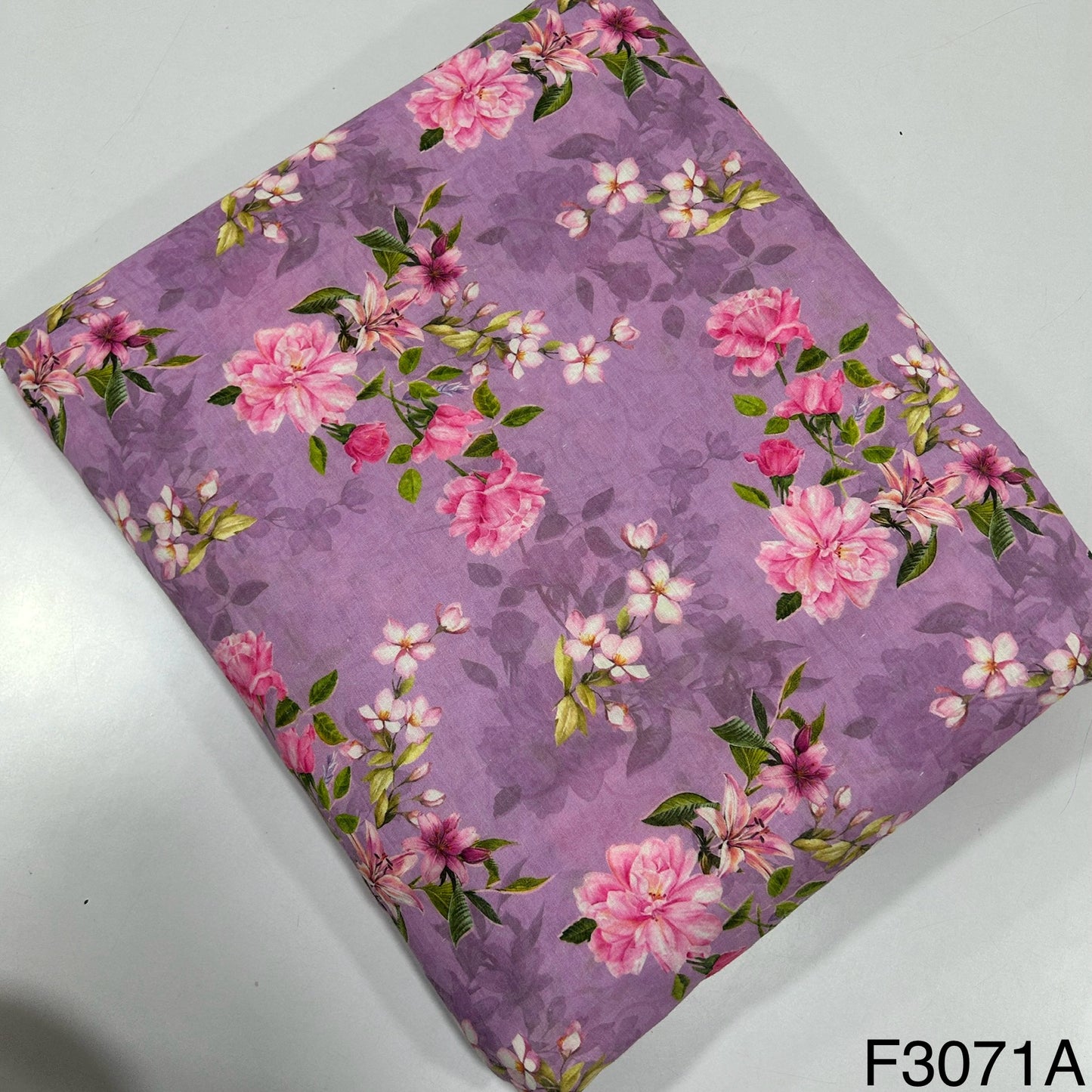 Printed Lizzy Bizzy Cotton Fabric-F3071
