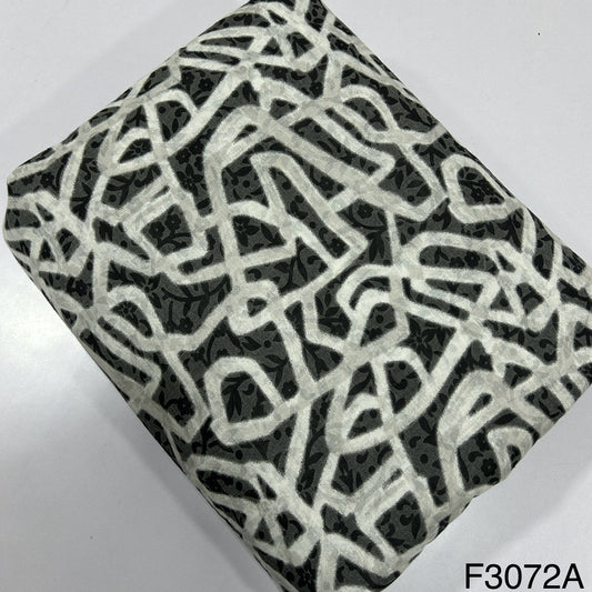 Printed Lizzy Bizzy Cotton Fabric-F3072