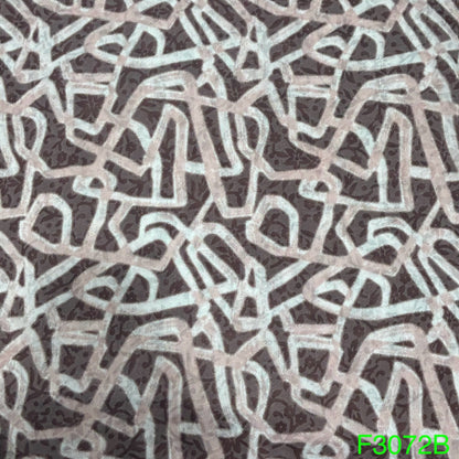 Printed Lizzy Bizzy Cotton Fabric-F3072