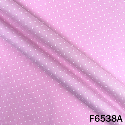 Polka Dot Cotton Fabric - F6538