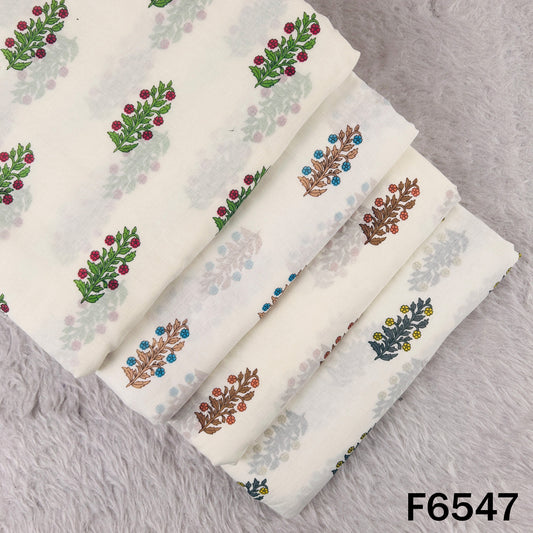 Printed Mul Cotton Fabric - F6547