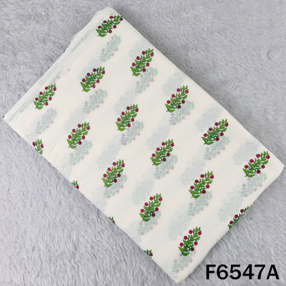 Printed Mul Cotton Fabric - F6547