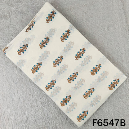 Printed Mul Cotton Fabric - F6547