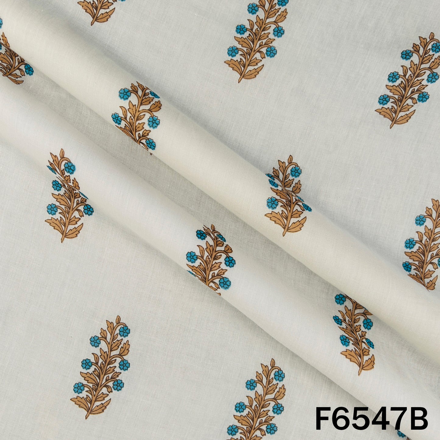Printed Mul Cotton Fabric - F6547
