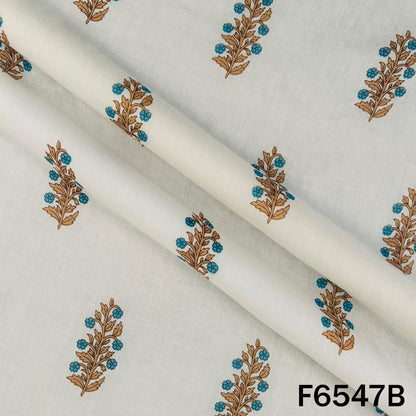 Printed Mul Cotton Fabric - F6547