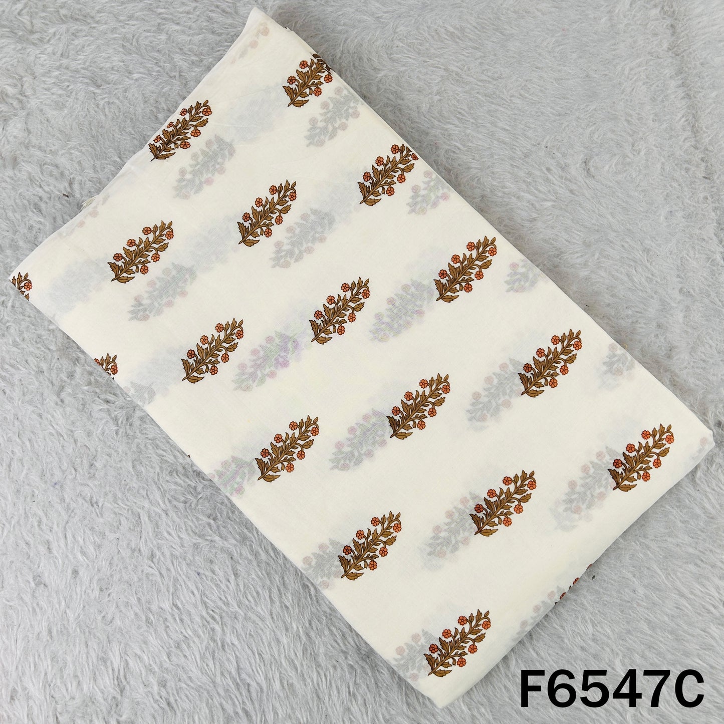 Printed Mul Cotton Fabric - F6547