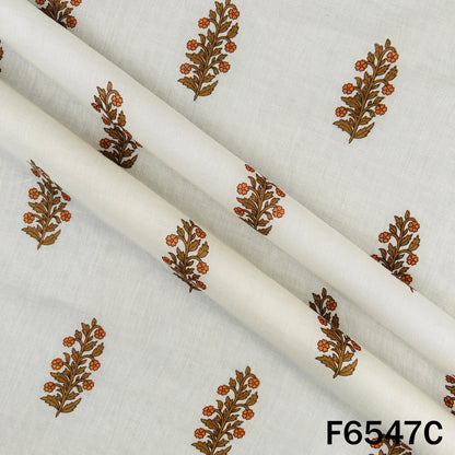 Printed Mul Cotton Fabric - F6547