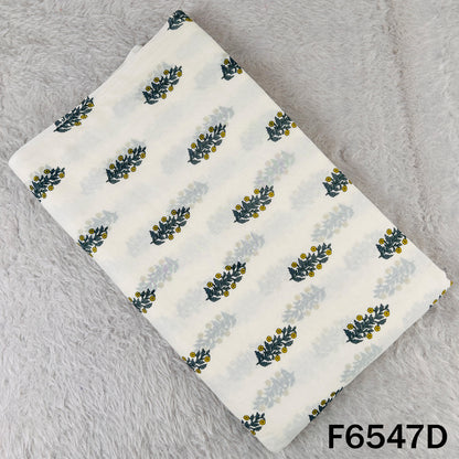 Printed Mul Cotton Fabric - F6547