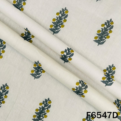 Printed Mul Cotton Fabric - F6547