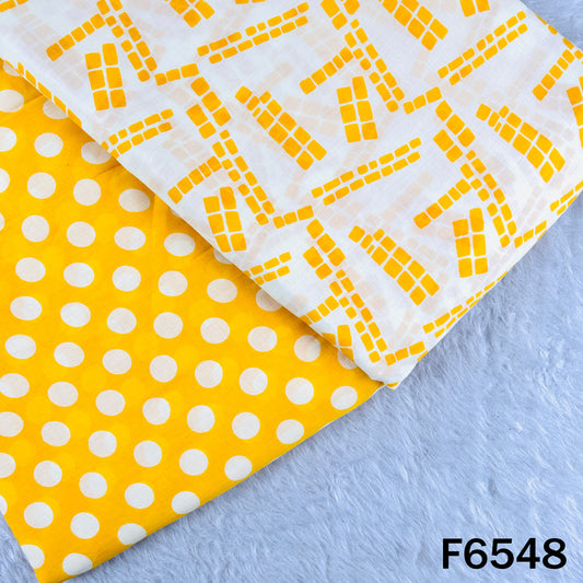 Printed Mul Cotton Fabric - F6548