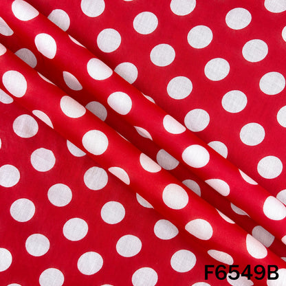 Printed Mul Cotton Fabric - F6549