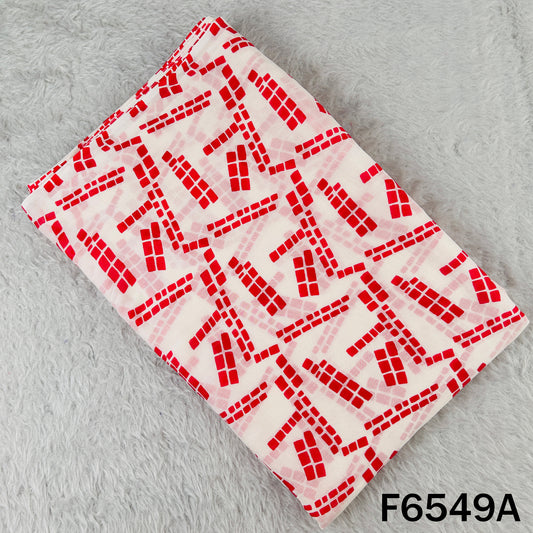Printed Mul Cotton Fabric - F6549