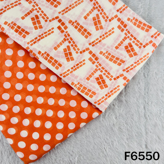 Printed Mul Cotton Fabric - F6550