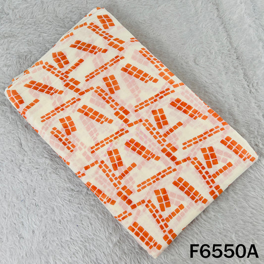 Printed Mul Cotton Fabric - F6550