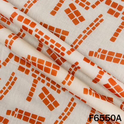 Printed Mul Cotton Fabric - F6550
