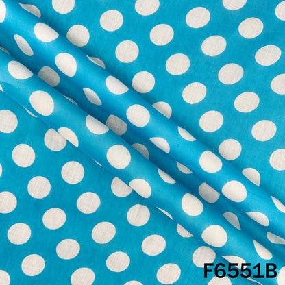 Printed Mul Cotton Fabric - F6551