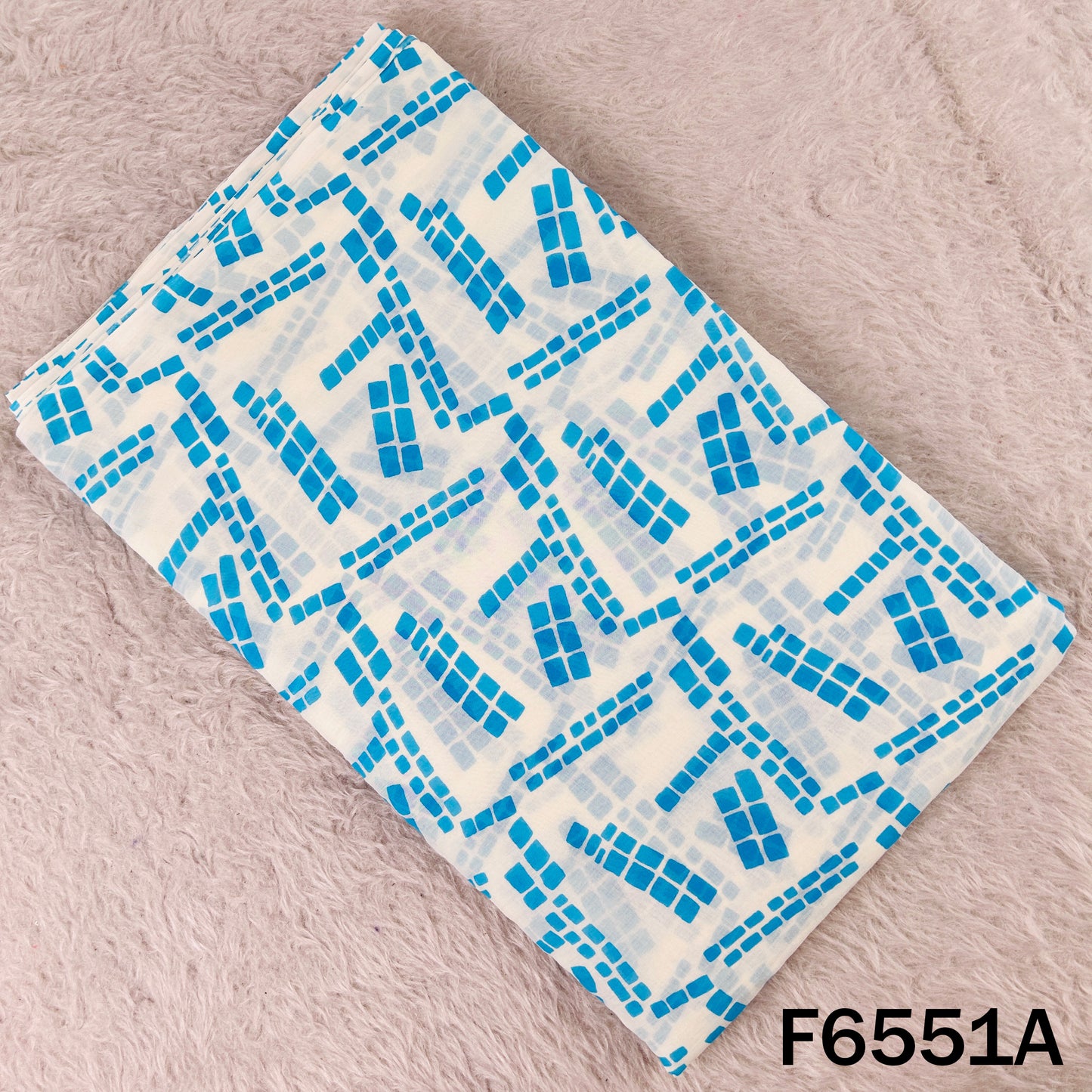 Printed Mul Cotton Fabric - F6551