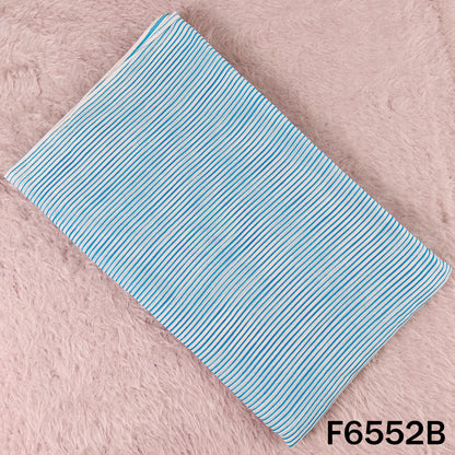 Stripes Mul Cotton Fabric - F6552