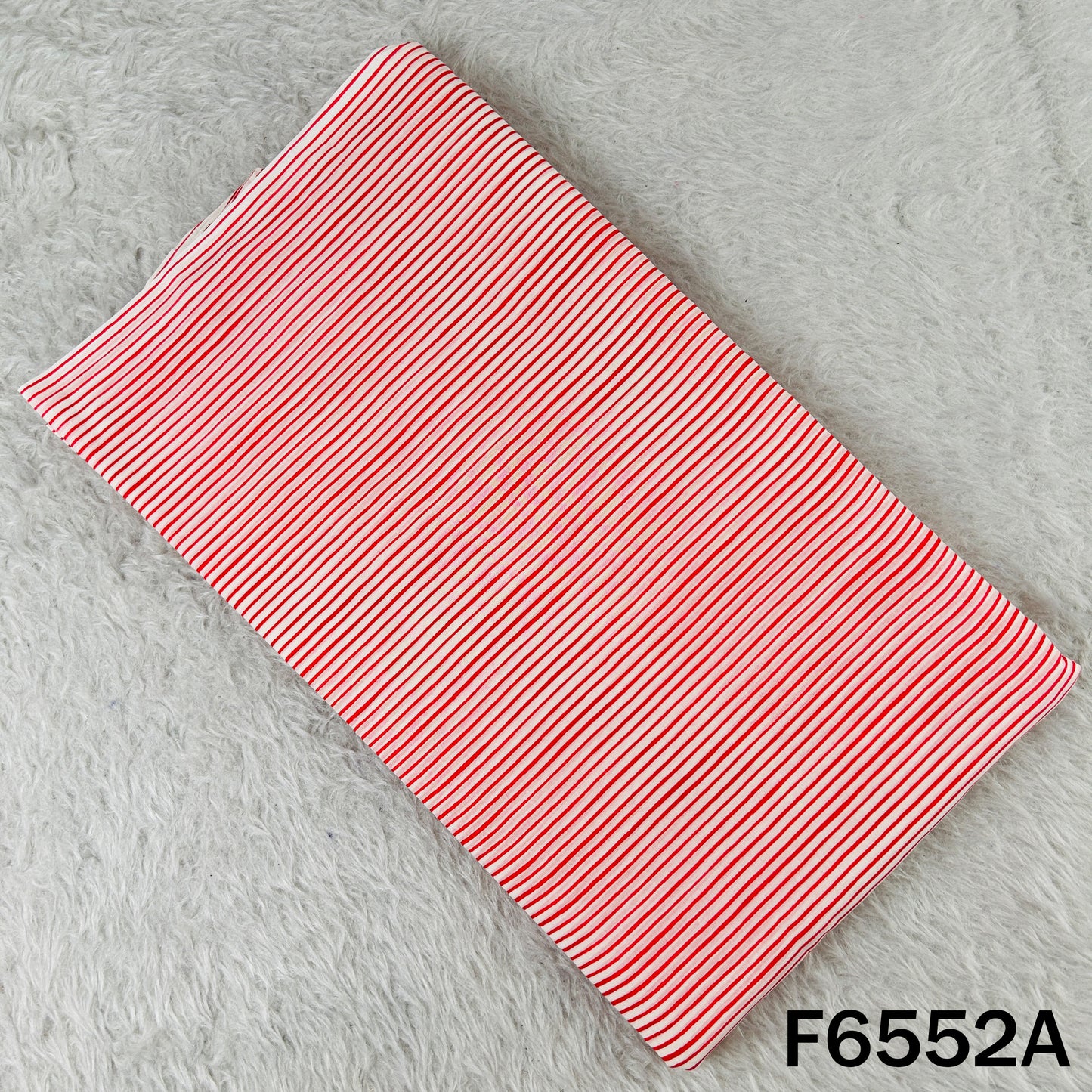 Stripes Mul Cotton Fabric - F6552